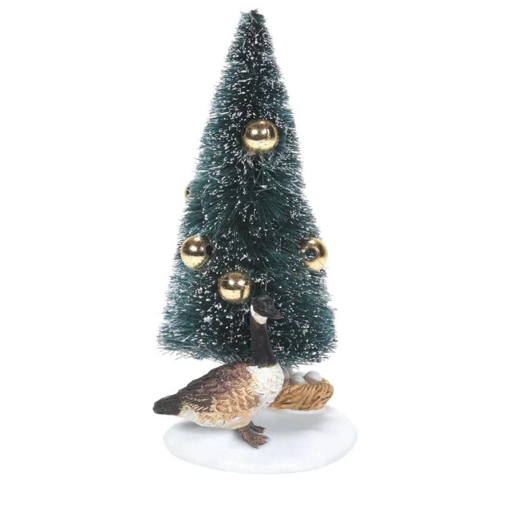 Dept 56 SIX GEESE A LAYING TREE General Village Accessory 6009824 BRAND NEW 2022